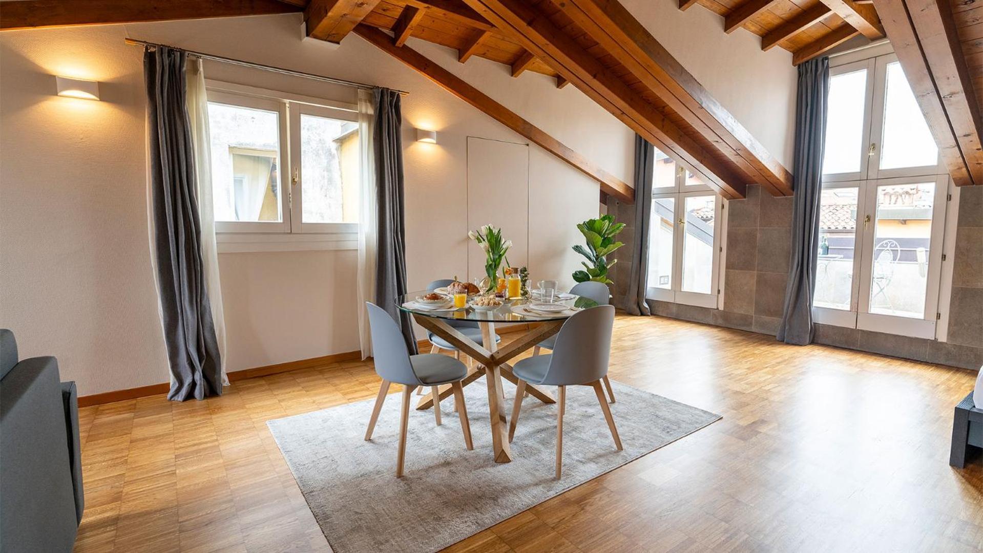 Magic Place Bergamo! Relax Apartment With Terrace In The Heart Of The City Exterior foto